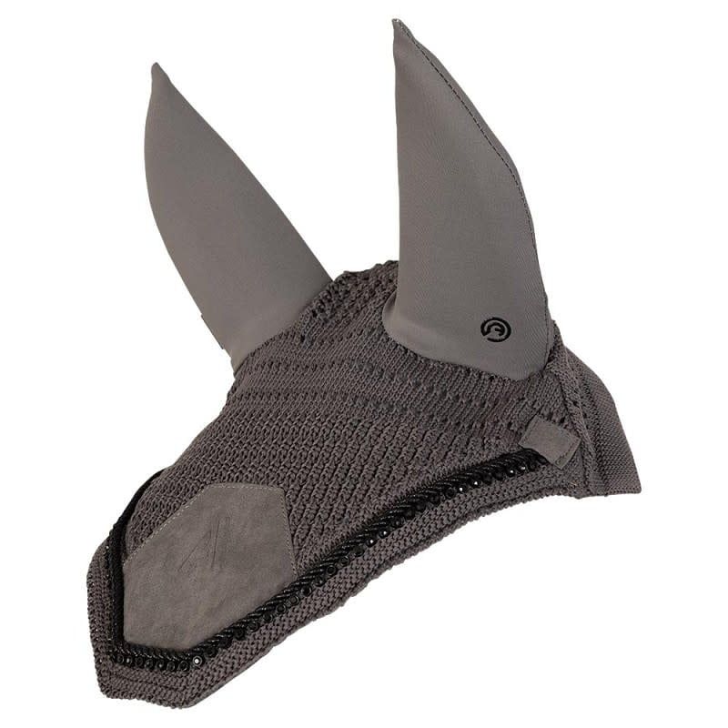 ANKY - Knitted Fabric Ear Bonnet Thunderstorm ATB24, Size: Poney