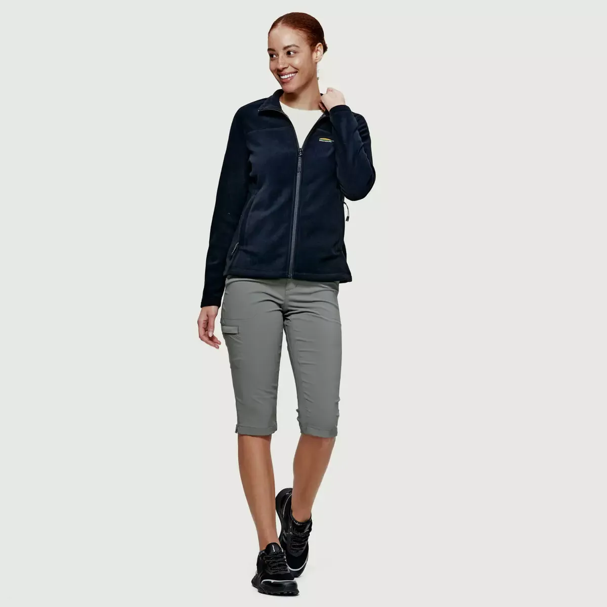 CHLOROPHYLLE - Nilas Pure Black Fleece Jacket, Size: XSmall
