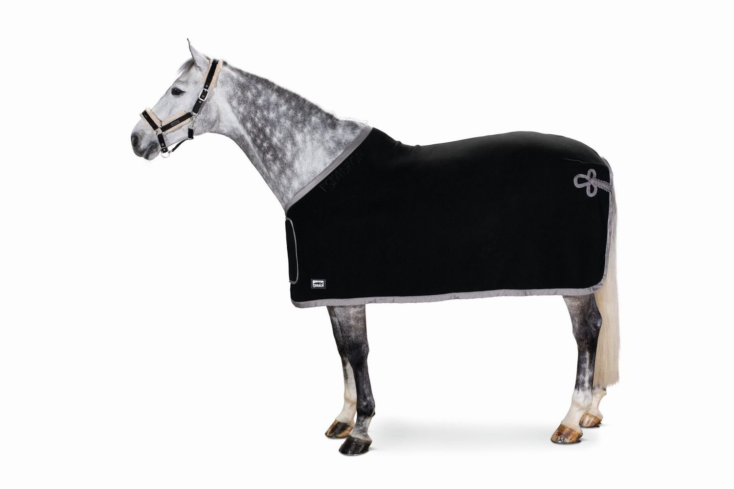 ESKADRON - Black Fleece Show Sweat Rug, Size: 75 po