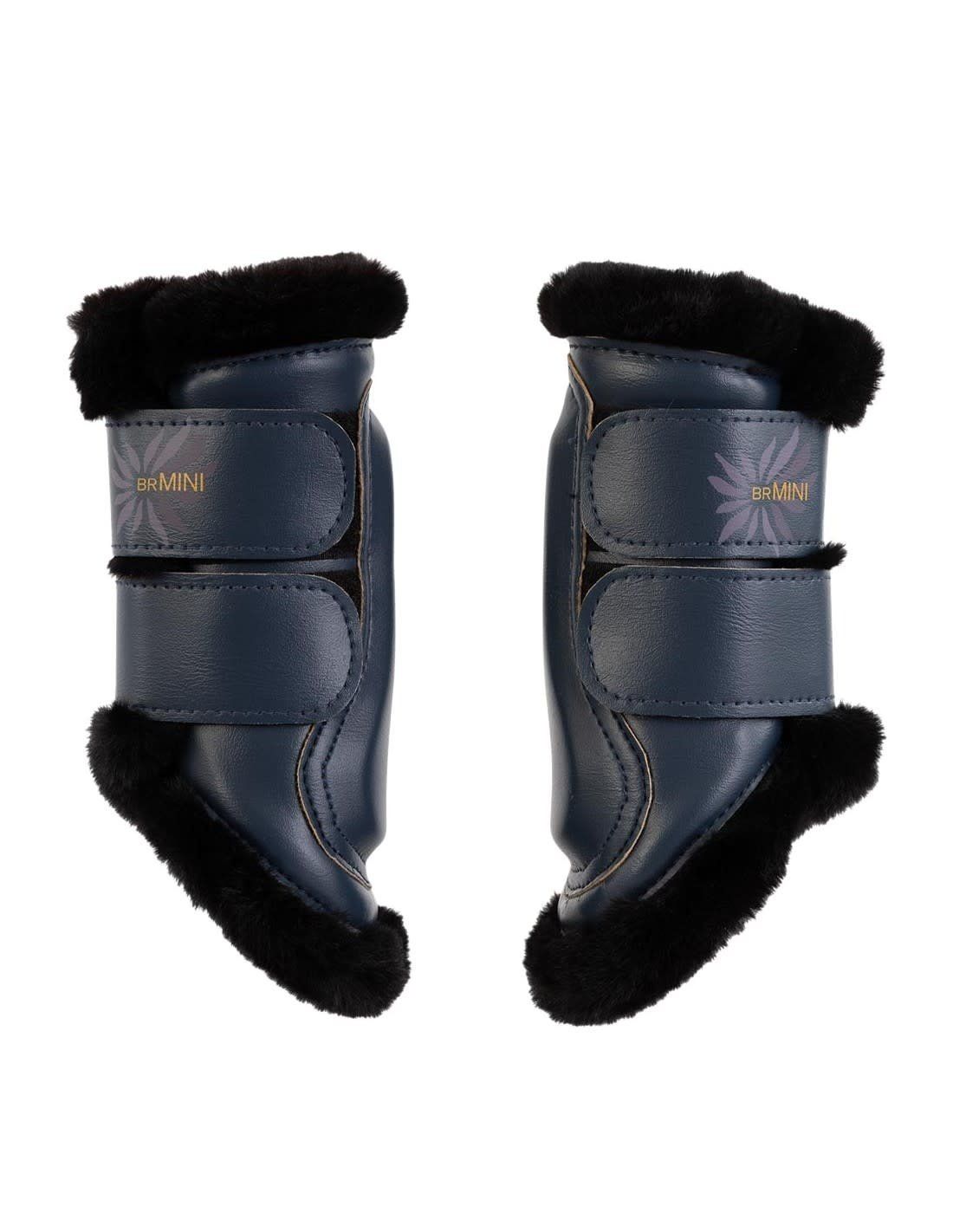 BR EQUESTRIAN - Midnight Navy Mini Horse Majestic Boots, Size: XXSmall, Color: Midnight Navy