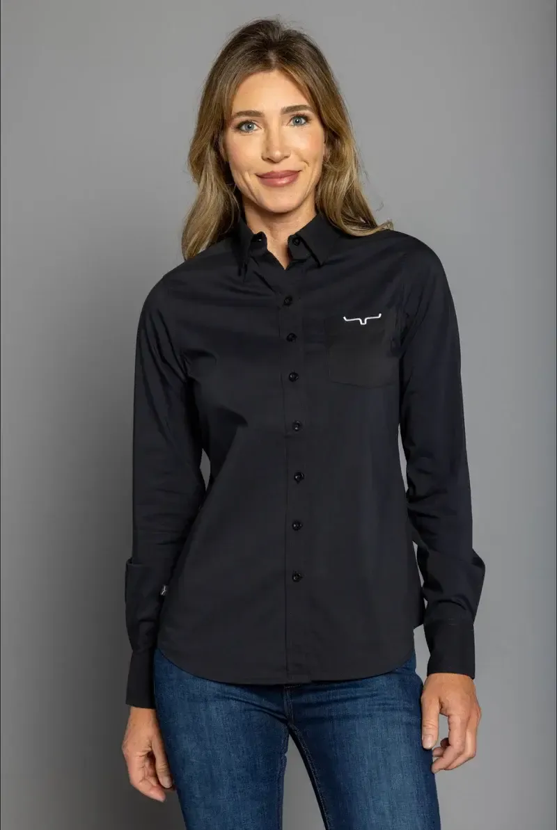 KIMES RANCH - Black KR Team Shirt, Size: Small