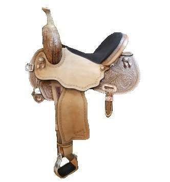 CIRCLE Y - Barrel saddle - Josey Ultimate Cash, Siège: 14.5&quot;, Arçon: Wide