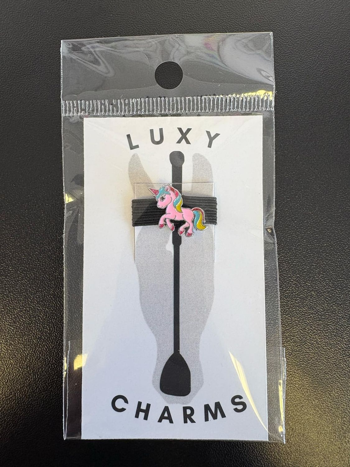 LUXY CHARMS - Whip Charm Unicorn, Color: Rose