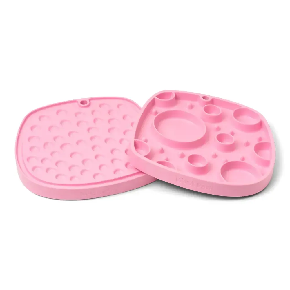 WEST PAW - Limited Edition Bubbles Feast Mat, Color: Bubblegum