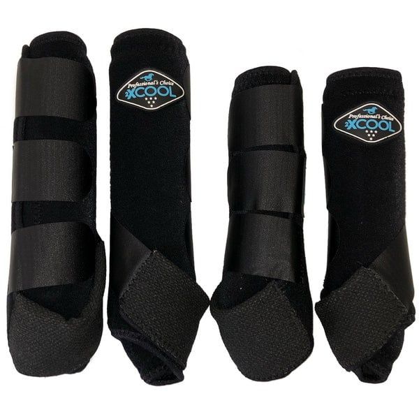 PROFESSIONAL&#39;S CHOICE - Sports Medecine 2XCOOL Black 4Pack Boots, Size: Medium