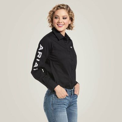 ARIAT - Team Kirby Stretch Black Shirt