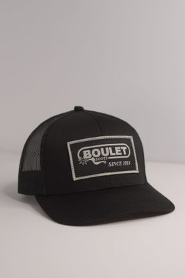 BOULET - Trucker Cap with Rectangle logo