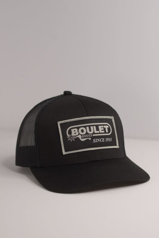 BOULET - Trucker Cap with Rectangle logo