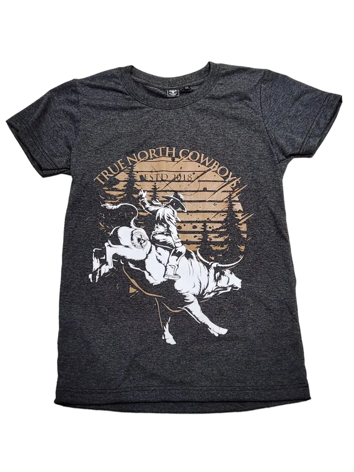 SHACK STORY - Grey True North Cowboys T-Shirt