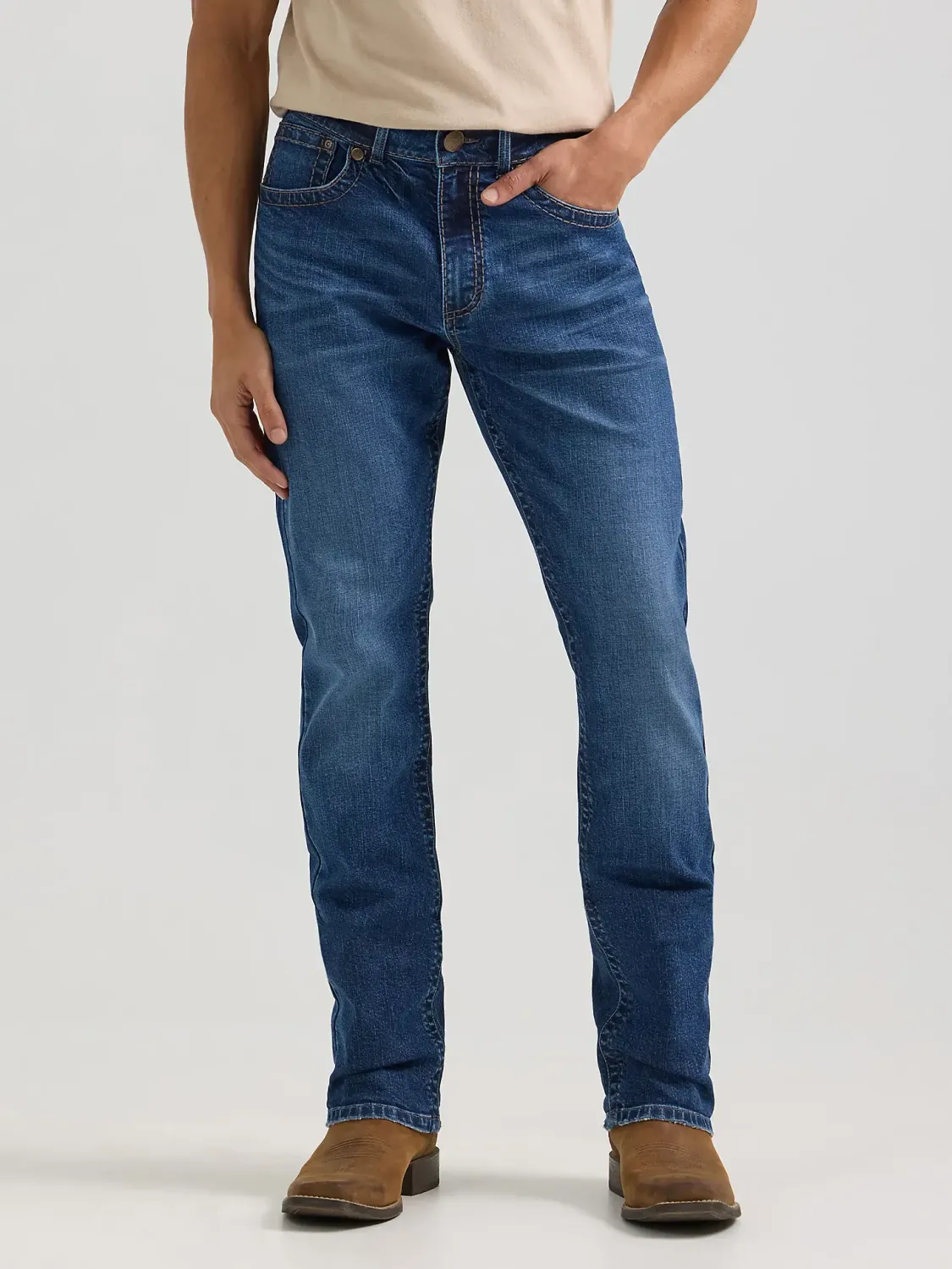 WRANGLER - Rock47 Slim Fit Straight Leg Tynecastle Jeans