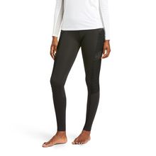 ARIAT - EOS Moto Knee Patch Legging - Black, Size: Small