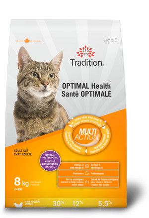 TRADITION - Optimal health for cats, Format: 8kg