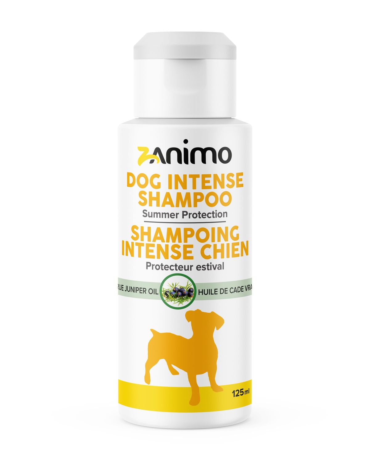 ZANIMO - Intense Summer Protection Shampoo for Dogs, Format: 125ml