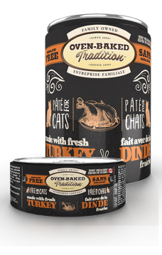 OVEN-BAKED TRADITION - Grain-free pâté for adult cats â€“ Turkey