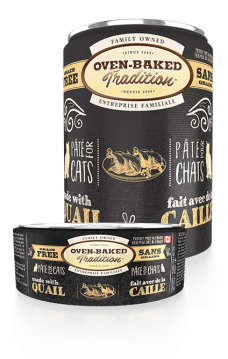 OVEN-BAKED TRADITION - Grain-free pâté for adult cats â€“ Quail