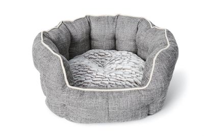 BUD'Z - Deluxe high-sided round dog bed