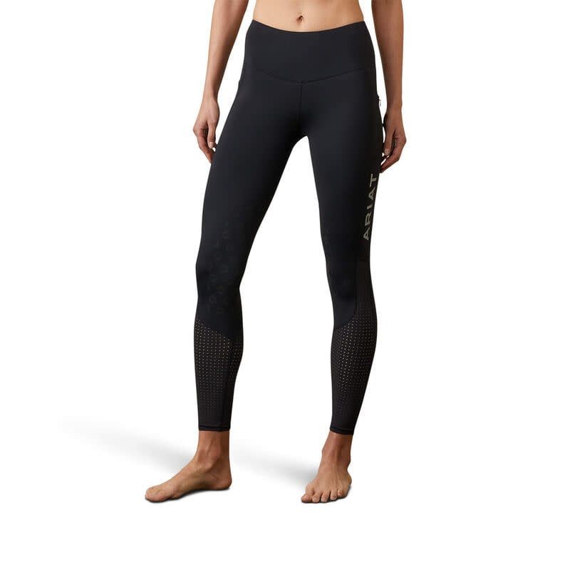 ARIAT - Black  EOS Knee Patch Legging