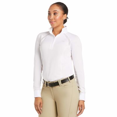 ARIAT - Sunstopper Pro 2.0 shirt with white zip