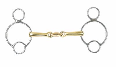 SHIRES - Universal Brass double crimped bit