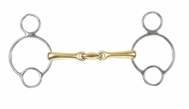 SHIRES - Universal Brass double crimped bit