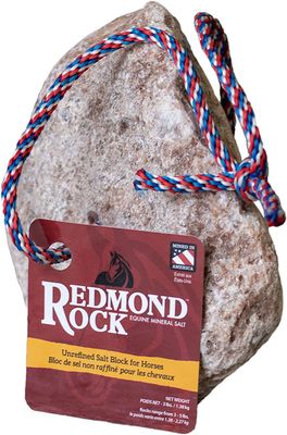 REDMOND ROCK - Salt rock with rope