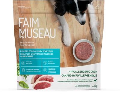 FAIM MUSEAU - Recette Solutions Canard Hypoallergénique