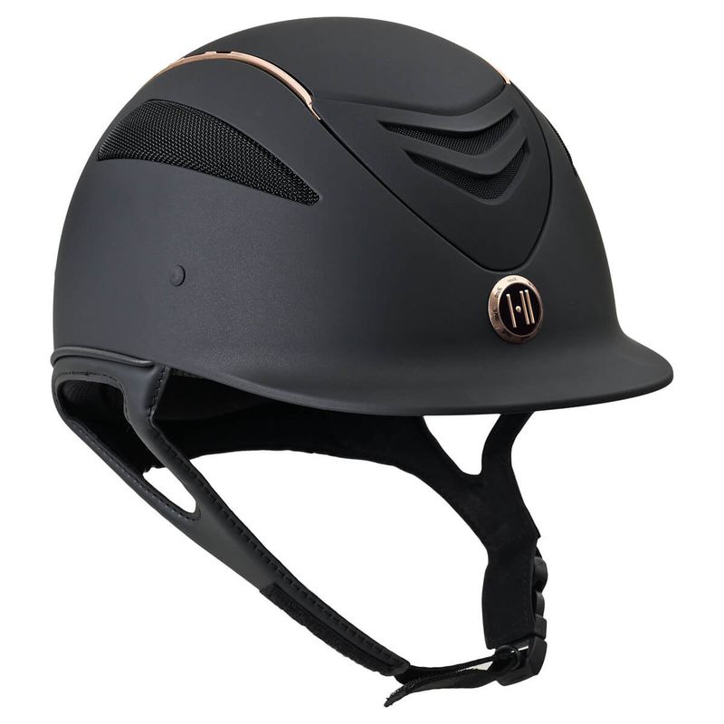 ONE K - Defender Rose gold Stripe helmet
