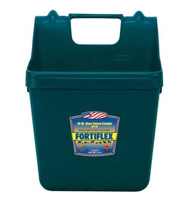 FORTIFLEX - Plastic fence feeder with 16QT capacity