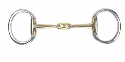 SHIRES - Eggbutt double-jointed bit