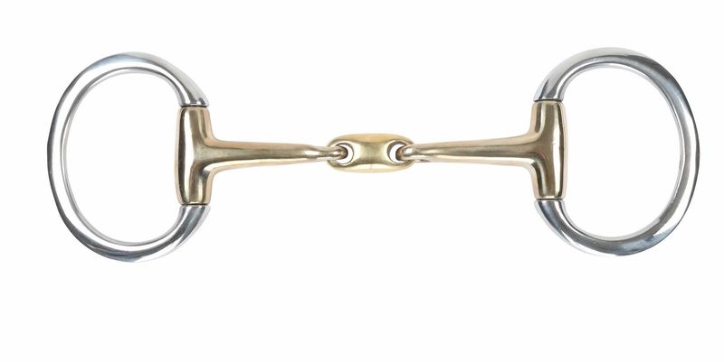 SHIRES - Eggbutt double-jointed bit