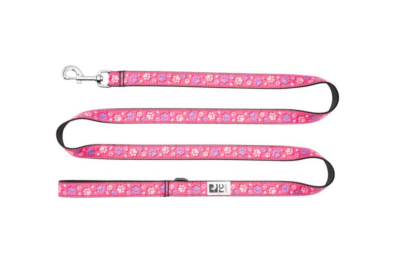 RC PETS - Fresh Tracks Pink Nylon Dog Leash