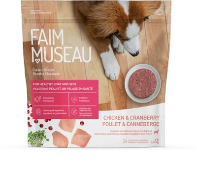 FAIM MUSEAU - Recette Classique Poulet &amp; Canneberge