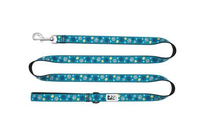 RC PETS - Fresh Tracks Teal Nylon Dog Leash