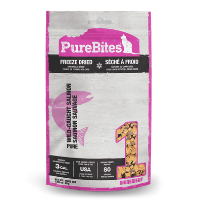 PUREBITES - Freeze Dried Salmon Bites for Cats