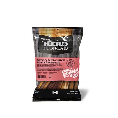 HERO DOG TREATS - Mini Bully Stick