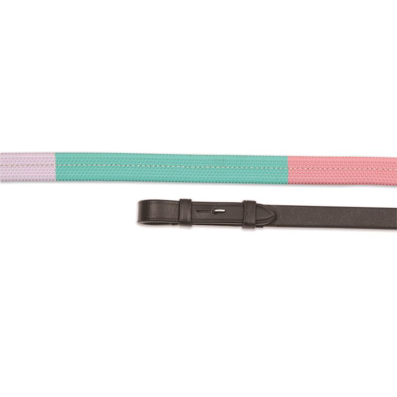 VELOCITI - Gara Rubber grip colored reins