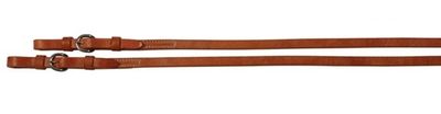 WESTERN RAWHIDE - Rênes longues en cuir Signature Buckle