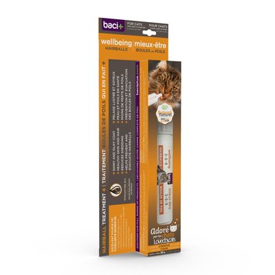 BACI + - Hairballs control with omega 3-6-9