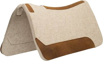 WEAVER - Contoured Wool Blend Felt Saddle Pad