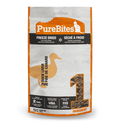 PUREBITES - Freeze Dried Duck Bites for Cats