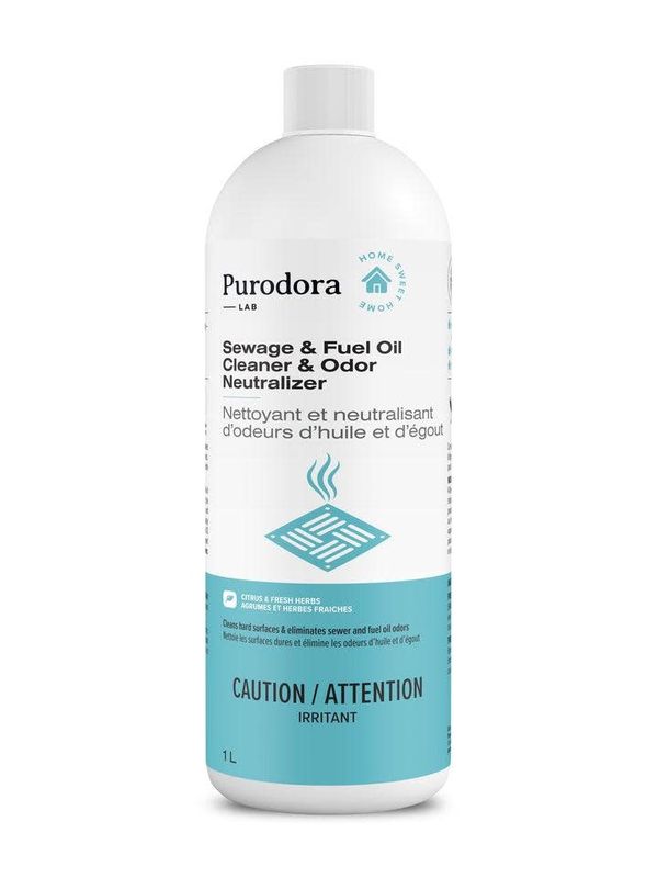 PURODORA LAB - Sewage &amp; Fuel Oil Cleaner &amp; Odor Neutralizer
