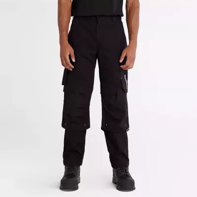 TIMBERLAND - Men&#39;s Black Ironhide Knee-Pad Work Pants