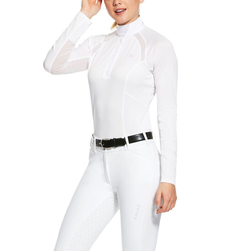 ARIAT - Sunstopper 2.0 1/4 zip long-sleeved competition shirt