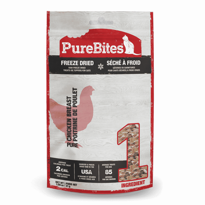 PUREBITES - Freeze Dried Chicken Bites for Cats
