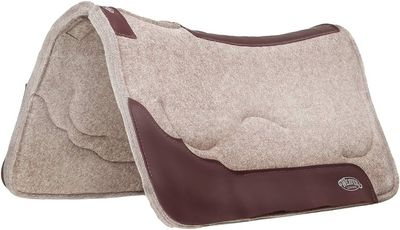 WEAVER - Gel Contoured Wool Blend Felt Saddle Pad