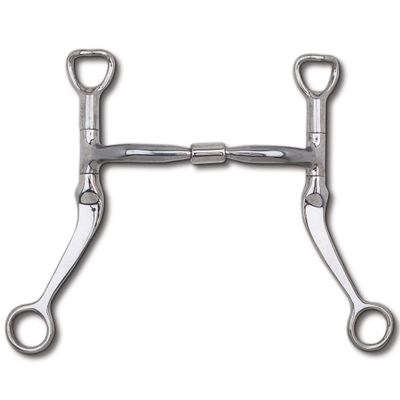 MYLER - Flat Shank Sweet Iron Snaffle Level 1 Copper bits