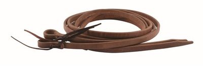 WESTERN RAWHIDE - Rênes longues en cuir Latigo ties 8pi