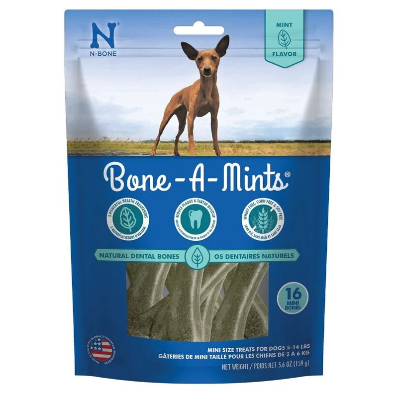 N-BONE - Bone-A-Mints Natural Dental Bones (Bag)
