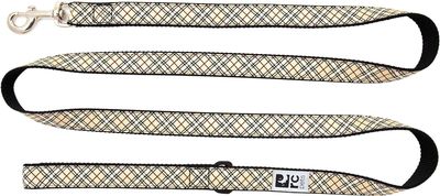RC PETS - Tan Tartan Nylon Dog Leash