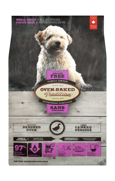 OVEN-BAKED TRADITION - Grain-Free Duck Food for Small Breed Dogs